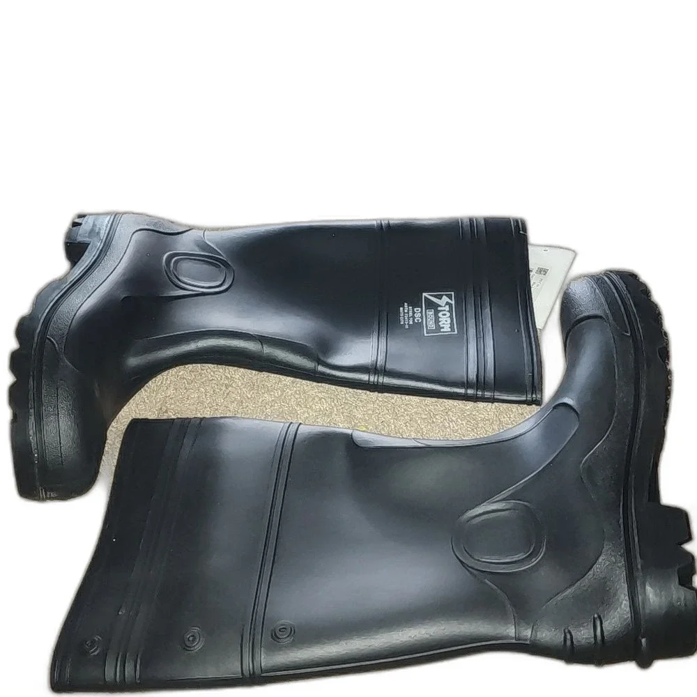 Storm Midnight Black Waterproof Boots size 8
